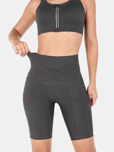 PowerBand Resistance 9" Biker Shorts (Reversible Wear)