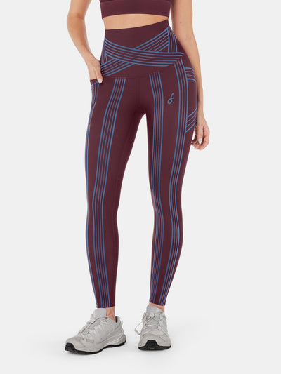 PowerBand Resistance Leggings (Reversible Wear)
