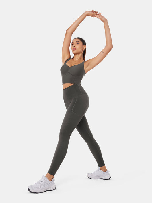 PowerBand Resistance Leggings (Reversible Wear)