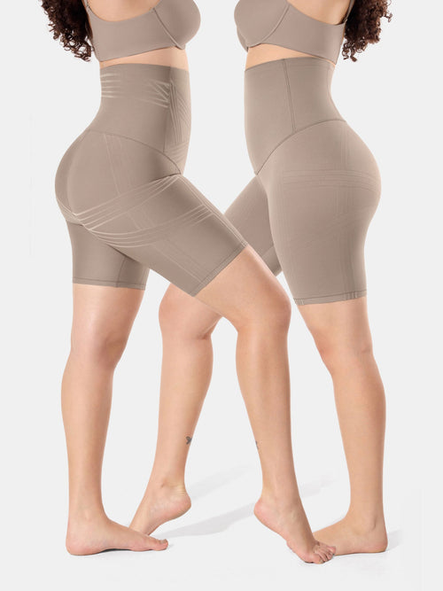 PowerBand Resistance Sporty Shaper Shorts (Reversible Wear)