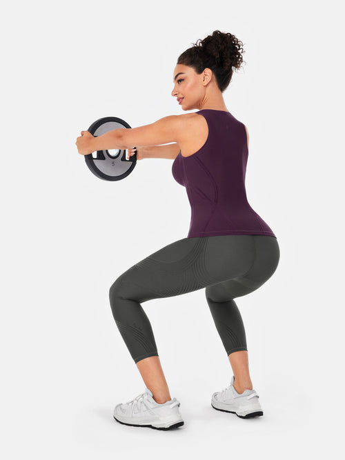 Body Sculpt Long Bra Tank, A-D Cups